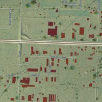 Second close-up of the map of Appleton, Colorado print showing more streets and buildings