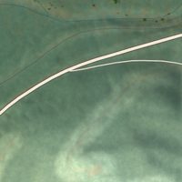 Second close-up of the map of Ashville, Pennsylvania print showing more streets and buildings