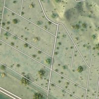 Second close-up of the map of B and E, Texas print showing more streets and buildings