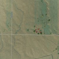 Second close-up of the map of Centerville, Washington print showing more streets and buildings