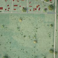 Second close-up of the map of Champion, Nebraska print showing more streets and buildings