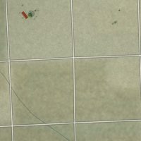 Second close-up of the map of Charleston View, California print showing more streets and buildings