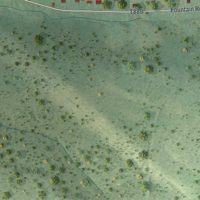 Second close-up of the map of Clarence, Pennsylvania print showing more streets and buildings