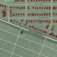 Second close-up of the map of Dorchester, Maryland print showing more streets and buildings