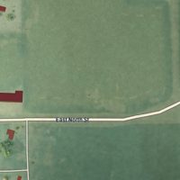 Second close-up of the map of Dover, Illinois print showing more streets and buildings