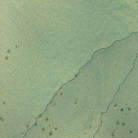Second close-up of the map of Dry Creek, Alaska print showing more streets and buildings