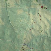 Second close-up of the map of Essary Springs, Tennessee print showing more streets and buildings