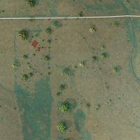Second close-up of the map of Falun, Kansas print showing more streets and buildings