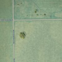 Second close-up of the map of Furley, Kansas print showing more streets and buildings