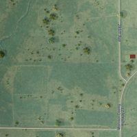 Second close-up of the map of Harding, Minnesota print showing more streets and buildings