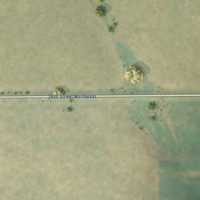 Second close-up of the map of Heimdal, North Dakota print showing more streets and buildings