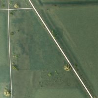 Second close-up of the map of Herman, Nebraska print showing more streets and buildings