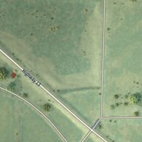 Second close-up of the map of Junction, Illinois print showing more streets and buildings