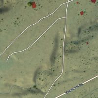 Second close-up of the map of Kenilworth, Utah print showing more streets and buildings
