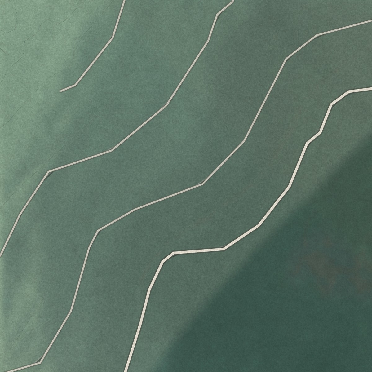 Second close-up of the map of Klahr, Pennsylvania print showing more streets and buildings