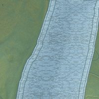 Second close-up of the map of Levelock, Alaska print showing more streets and buildings