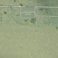 Second close-up of the map of Liebenthal, Kansas print showing more streets and buildings