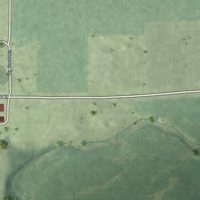Second close-up of the map of Long Point, Illinois print showing more streets and buildings