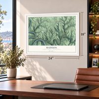 Madison, Clarion County, Pennsylvania map, 18 x 24 inch print in a white frame in a home office
