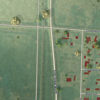 Second close-up of the map of Middle River, Minnesota print showing more streets and buildings