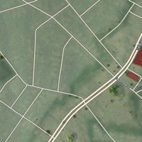 Second close-up of the map of Moravia-Walther, Maryland print showing more streets and buildings