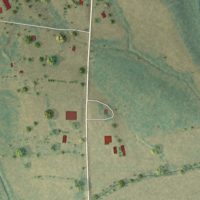 Second close-up of the map of Morris Chapel, Tennessee print showing more streets and buildings