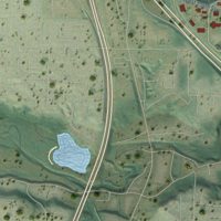 Second close-up of the map of Mount Vista, Washington print showing more streets and buildings