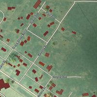 Second close-up of the map of Murdock, Minnesota print showing more streets and buildings