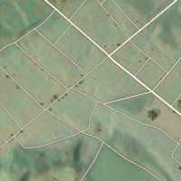 Second close-up of the map of Nelsonville, New York print showing more streets and buildings