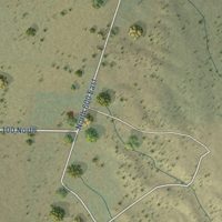Second close-up of the map of Newcastle, Utah print showing more streets and buildings