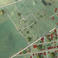 Second close-up of the map of Newville, Pennsylvania print showing more streets and buildings
