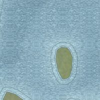 Second close-up of the map of Noatak, Alaska print showing more streets and buildings