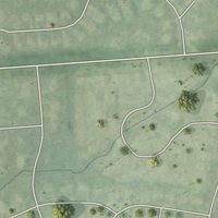 Second close-up of the map of Novi, Oakland County, Michigan print showing more streets and buildings