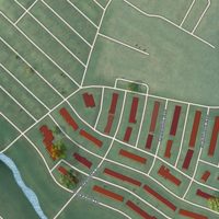 Second close-up of the map of Parkside, Maryland print showing more streets and buildings
