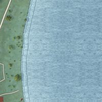 Second close-up of the map of Pilgrim, Michigan print showing more streets and buildings