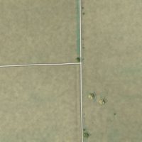 Second close-up of the map of Pinhook, Missouri print showing more streets and buildings