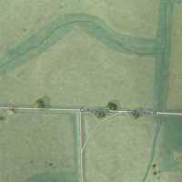 Second close-up of the map of Porter, Minnesota print showing more streets and buildings