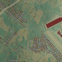 Second close-up of the map of Rich Pond, Kentucky print showing more streets and buildings
