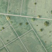 Second close-up of the map of Richlawn, Kentucky print showing more streets and buildings