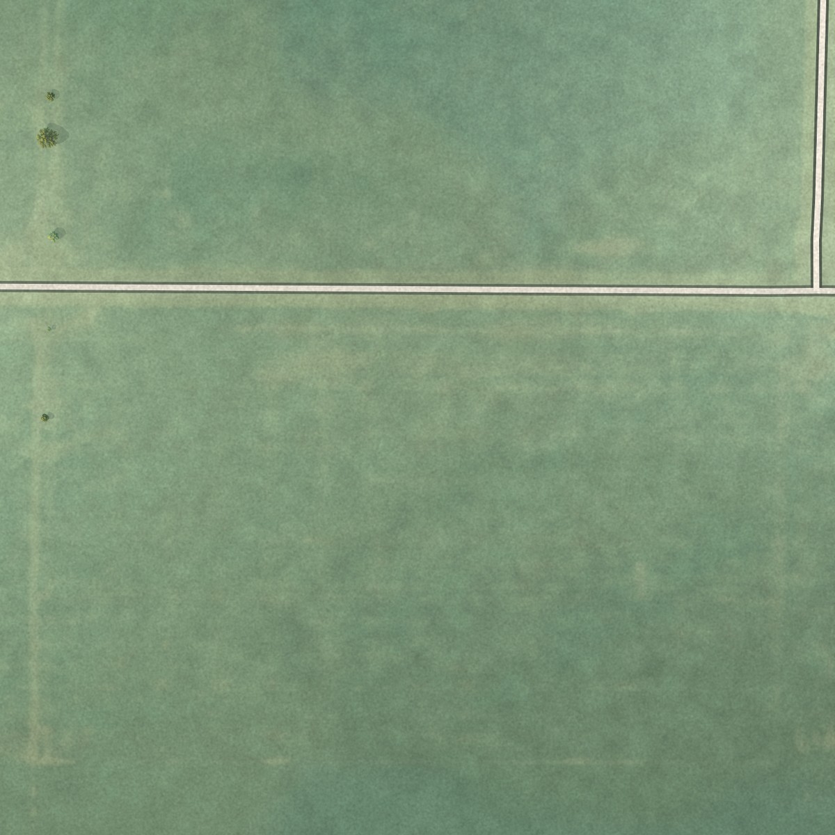 Second close-up of the map of Riggston, Illinois print showing more streets and buildings
