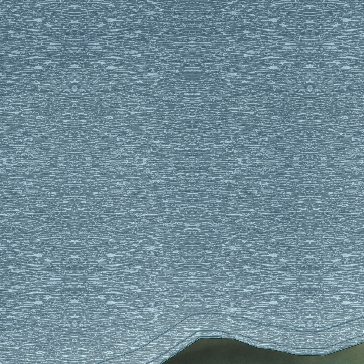 Second close-up of the map of Ruby, Alaska print showing more streets and buildings