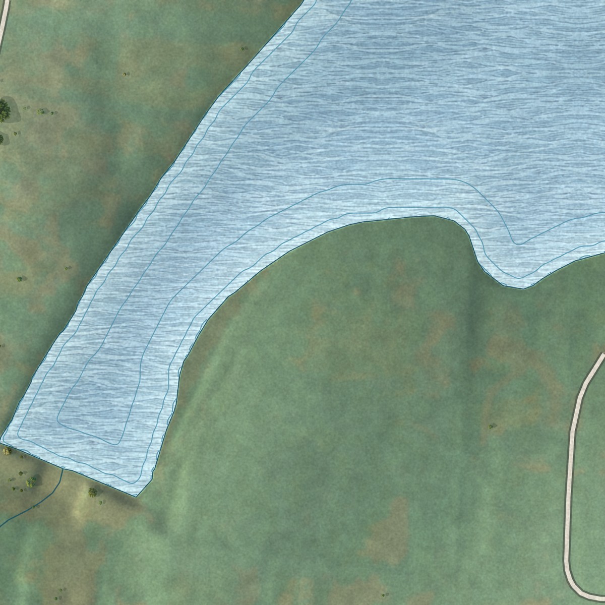 Second close-up of the map of Salisbury Mills, New York print showing more streets and buildings