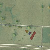 Second close-up of the map of Solway, Minnesota print showing more streets and buildings