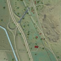 Second close-up of the map of South Willard, Utah print showing more streets and buildings