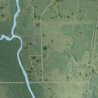 Second close-up of the map of Sturgeon Lake, Minnesota print showing more streets and buildings