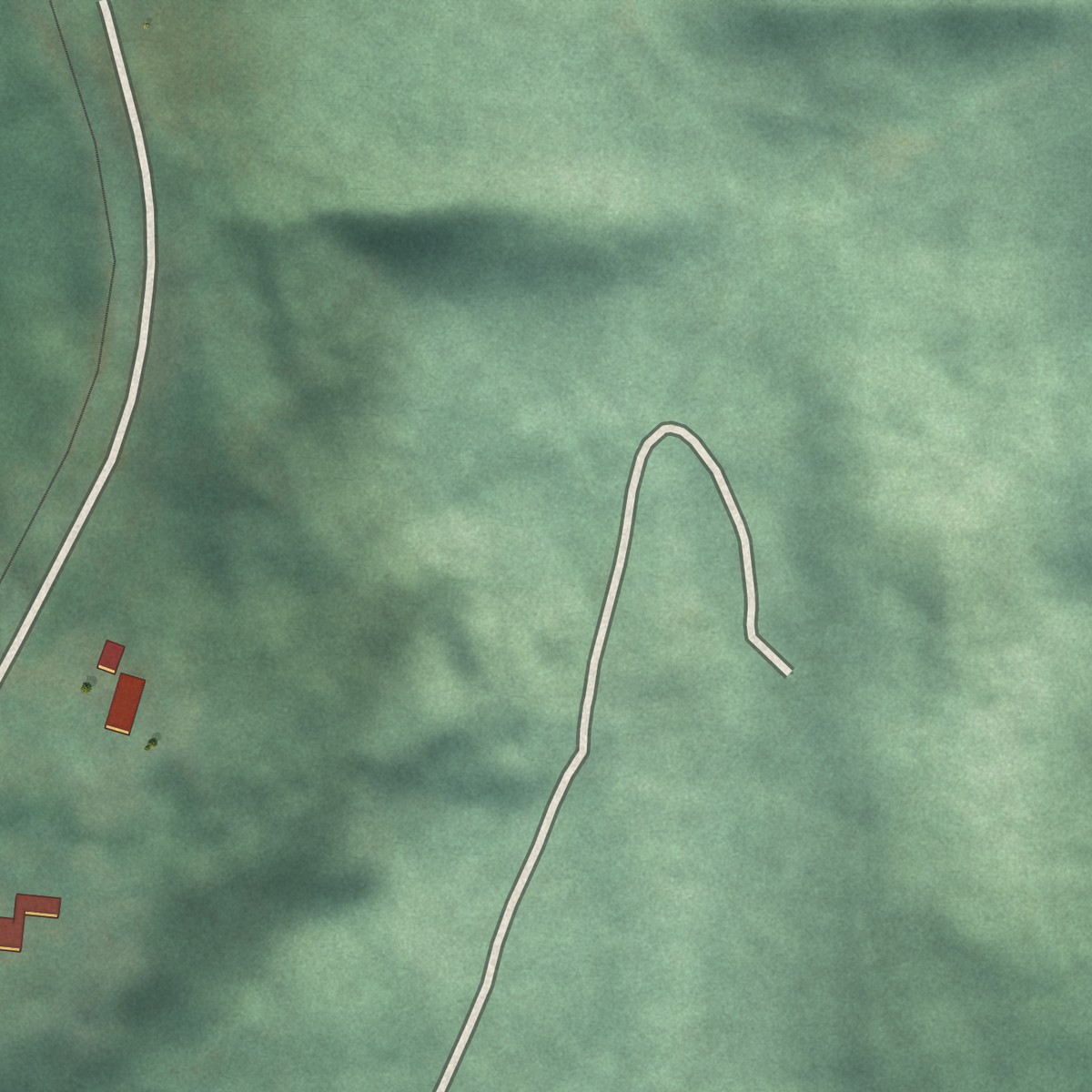 Second close-up of the map of Summit, Oregon print showing more streets and buildings