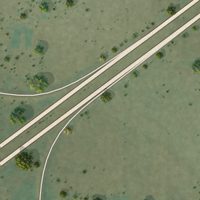 Second close-up of the map of Summit, Utah print showing more streets and buildings