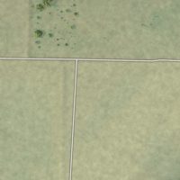 Second close-up of the map of Weldon, Arkansas print showing more streets and buildings