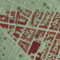 Second close-up of the map of Wellington-Harrington, Massachusetts print showing more streets and buildings