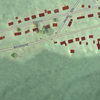 Second close-up of the map of Wilburton Number One, Pennsylvania print showing more streets and buildings
